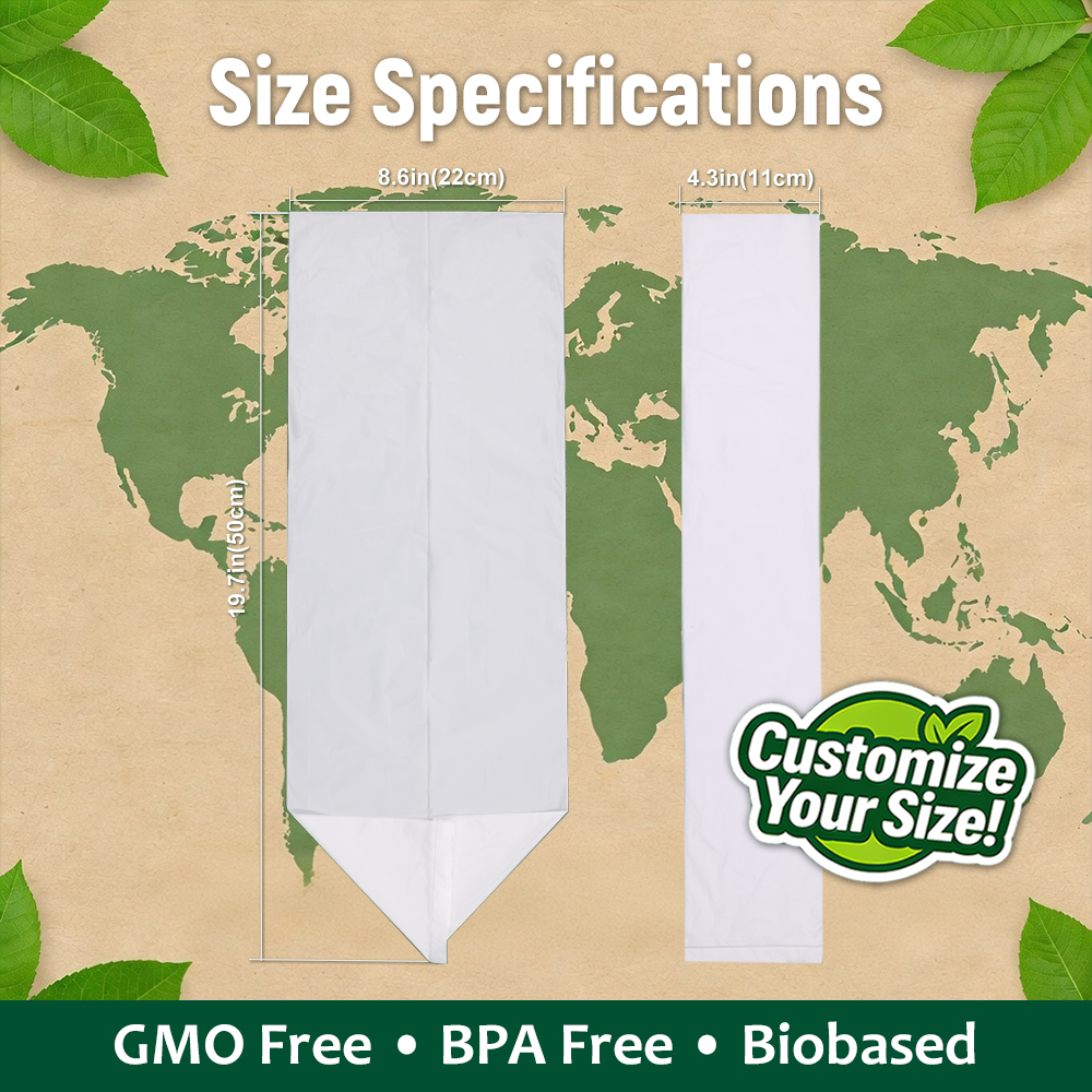 Compostable Biodegradable Star Seal Trash Garbage Bin Waste Bags